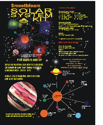 Solar System Kit case of 50 – Smoothfoam.com