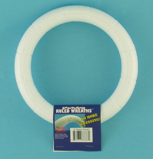 4x1 Soft Smooth Round Foam Circles W/flat Sides, for Ornaments, 4/pk, Soft  Smooth Eps Polystyrene 