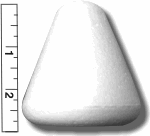 High Density Smoothfoam 2 3/4"Diam. x 3" H BELL -CASE OF 1000 pcs